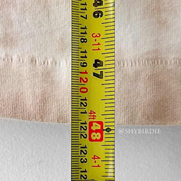 NWT Old Navy Tie Dye T-Shirt Dress 100% Cotton in Beige - Picture 5 of 13